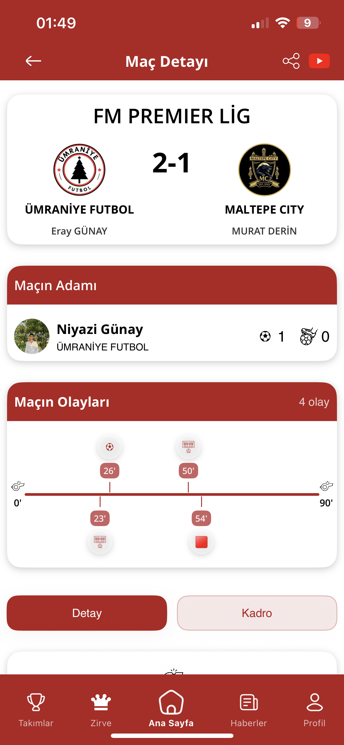 FM LİG Mobile App